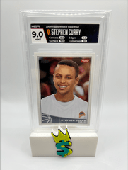 2009 Topps Rookie Base #321 Stephen Curry HGA 9.0